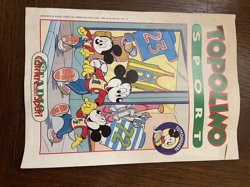 Topolino sport tutto numeri - sport,