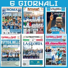Set 6x Giornale FESTA SCUDETTO