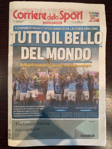 Giornale corriere dello - corriere, sport